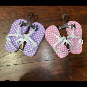 little girls flip flops